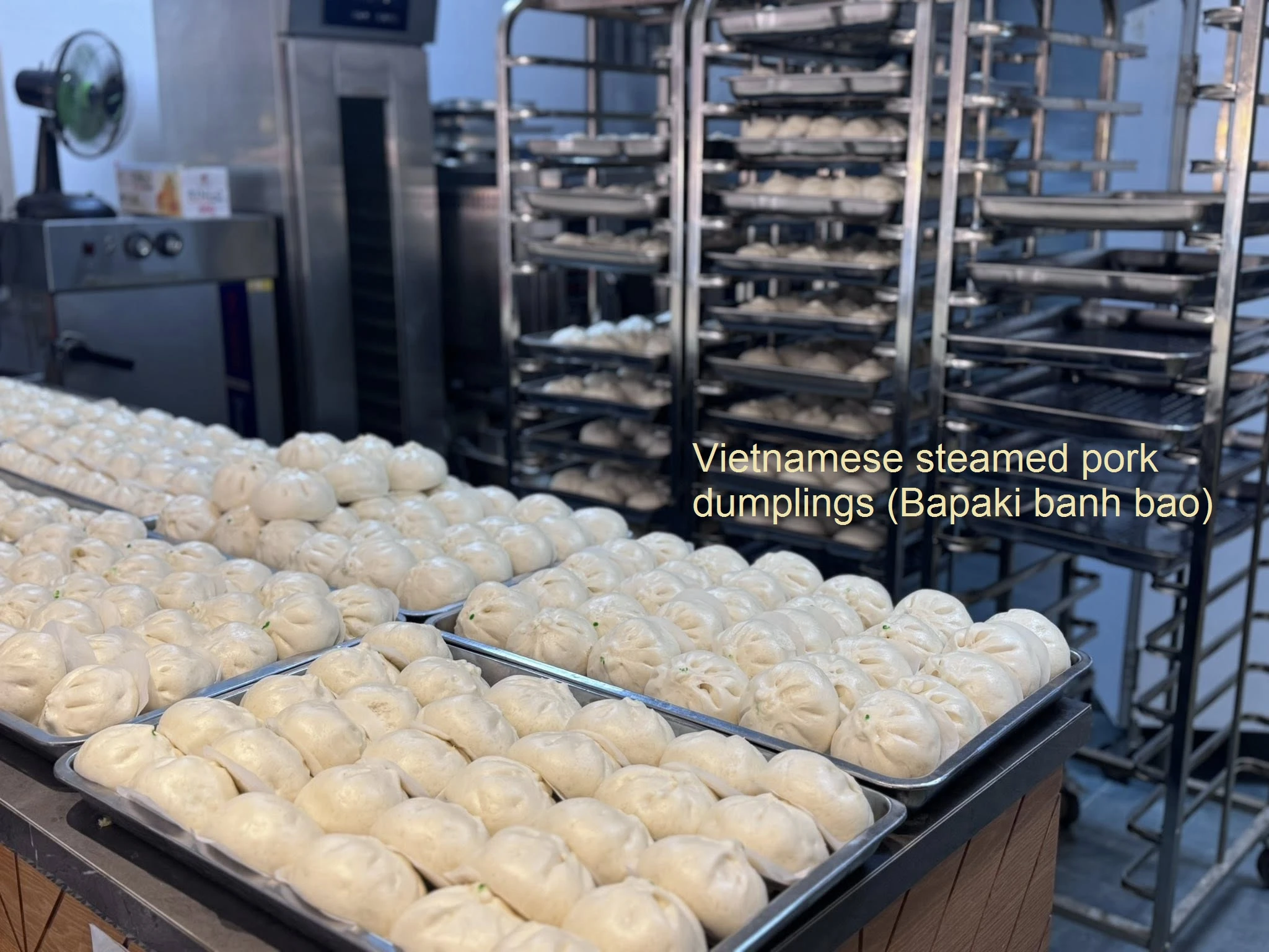 Bánh bao nóng Phú Quốc